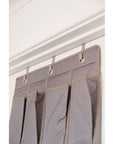 10 Pair Over Door Shoe Organiser Textured Grey - WARDROBE - Shoe Storage - Soko and Co