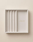 Atelier Stacking Jewellery Tray Set with Lid White - WARDROBE - Jewellery Storage - Soko and Co