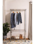 Adjustable Heavy Duty Wardrobe Shelving Unit 120cm - WARDROBE - Garment Racks - Soko and Co