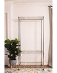Adjustable Heavy Duty Wardrobe Shelving Unit 90cm - WARDROBE - Garment Racks - Soko and Co