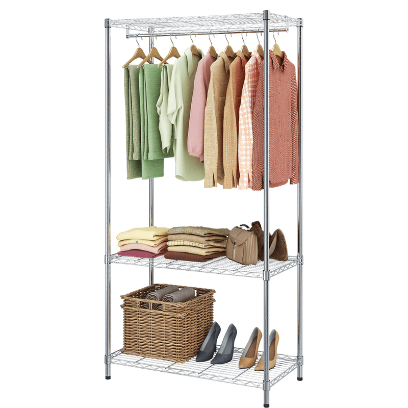 Adjustable Heavy Duty Wardrobe Shelving Unit 90cm