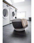Bea 30L Round Felt Storage Basket Dark Grey - HOME STORAGE - Baskets and Totes - Soko and Co