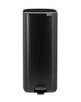 Brabantia Bo Pedal Bin 30L Matt Black - KITCHEN - Bins - Soko and Co