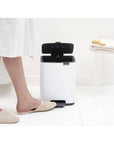 Brabantia Bo Pedal Bin 7L White - KITCHEN - Bins - Soko and Co