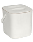 Cindy 3L Compost Bin Stone - BATHROOM - Bins - Soko and Co