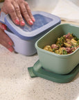 Cirqula 1L Freezer Container Nordic Blue - KITCHEN - Food Containers - Soko and Co