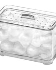 Clear Cotton Ball Container - BATHROOM - Makeup Storage - Soko and Co