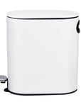 Coluno 5L Pedal Bin White - BATHROOM - Bins - Soko and Co