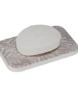 Dafni Stone Soap Dish - BATHROOM - Soap Dispensers and Trays - Soko and Co