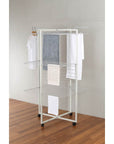 Deluxe Aluminium 42 Rail Tower Clothes Airer White - LAUNDRY - Airers - Soko and Co
