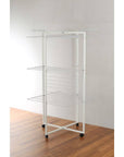 Deluxe Aluminium 42 Rail Tower Clothes Airer White - LAUNDRY - Airers - Soko and Co
