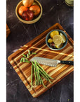 Deluxe Wooden Chopping Board with Juice Canals Small - KITCHEN - Bench - Soko and Co