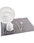 Drying Mat With Removable Rack Grey - KITCHEN - Dish Racks and Mats - Soko and Co