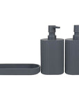 Eco Basics Wash Station Duo Graphite - BATHROOM - Soap Dispensers and Trays - Soko and Co