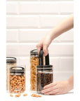 Evak Airtight Glass Pantry Container With Classic Handle Large - KITCHEN - Food Containers - Soko and Co