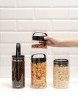 Evak Airtight Glass Pantry Container With Compact Handle Large - KITCHEN - Food Containers - Soko and Co