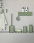 Fablo Ceramic Toilet Brush Green - BATHROOM - Toilet Brushes - Soko and Co