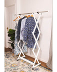 Felix Expandable Garment Rack White - WARDROBE - Garment Racks - Soko and Co