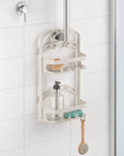 Flex Universal Shower Caddy Pebble Grey - BATHROOM - Shower Caddies - Soko and Co