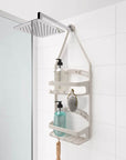 Flex Universal Shower Caddy Pebble Grey - BATHROOM - Shower Caddies - Soko and Co