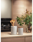 Flint 1.2L Canister Granite - BATHROOM - Makeup Storage - Soko and Co