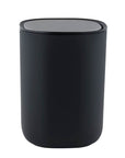 Frini 1.5L Swing Bin Black - BATHROOM - Bins - Soko and Co