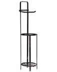 Gunmetal Toilet Roll Holder & Caddy - BATHROOM - Toilet Roll Holders - Soko and Co
