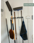 Hang Up Wall Mounted Broom & Mop Holder Set Grey - LAUNDRY - Cleaning - Soko and Co