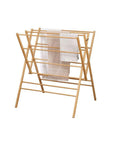 Heavy Duty W-Frame Bamboo Clothes Airer - LAUNDRY - Airers - Soko and Co