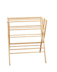 Heavy Duty W-Frame Bamboo Clothes Airer - LAUNDRY - Airers - Soko and Co