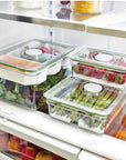 iDesign Fridge Container with Insert Trays Large Tall - KITCHEN - Fridge and Produce - Soko and Co
