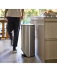 Joseph Joseph Arc 30L Bin Stainless Steel - KITCHEN - Bins - Soko and Co