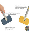 Joseph Joseph CleanTech 2-In-1 Surface Scrubber - BATHROOM - Squeegees and Cleaning - Soko and Co