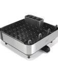 Joseph Joseph Extend Plus Expandable Black Dish Drainer with Wine Glass Rack - KITCHEN - Dish Racks and Mats - Soko and Co