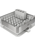 Joseph Joseph Extend Plus Expandable Stone Dish Drainer with Wine Glass Rack - KITCHEN - Dish Racks and Mats - Soko and Co