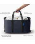 Joseph Joseph Hold-All Collapsible Laundry Basket Black - LAUNDRY - Baskets and Trolleys - Soko and Co