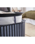 Joseph Joseph Tota Luxe 90L Twin Divided Laundry Basket Black - LAUNDRY - Hampers - Soko and Co