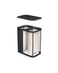 Joseph Joseph Tota Luxe 90L Twin Divided Laundry Basket Black - LAUNDRY - Hampers - Soko and Co