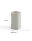 Joseph Joseph Tota Uno 60L Laundry Basket Ecru - LAUNDRY - Hampers - Soko and Co