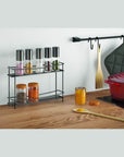 Kumino 2 Tier Spice Rack Slim - KITCHEN - Spice Racks - Soko and Co