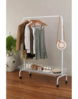 Large Heavy Duty Clothes Rack White - WARDROBE - Garment Racks - Soko and Co