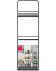 Lava 3 Tier Shelf Caddy Black - HOME STORAGE - Shelves and Cabinets - Soko and Co