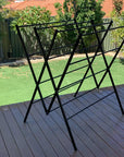 Limited Edition Heavy Duty Clothes Airer Matte Black - LAUNDRY - Airers - Soko and Co