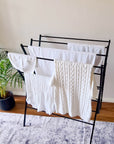 Limited Edition Heavy Duty Clothes Airer Matte Black - LAUNDRY - Airers - Soko and Co