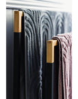 Limited Edition Wide Towel Rack Pine and Matte Black - BATHROOM - Towel Racks - Soko and Co