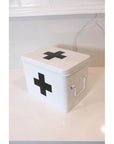 Medicine Box With Dividers White - LAUNDRY - Accessories - Soko and Co
