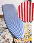 Medium Provincial Stripe Ironing Board Cover Red - LAUNDRY - Ironing Board Covers - Soko and Co