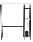 Molveno Over The Toilet Shelving Unit with Brush - BATHROOM - Toilet Brushes - Soko and Co