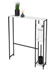 Molveno Over The Toilet Shelving Unit with Brush - BATHROOM - Toilet Brushes - Soko and Co