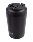 Oasis Double Wall Insulated Coffee Cup 360ml Black - LIFESTYLE - Coffee Mugs - Soko and Co
